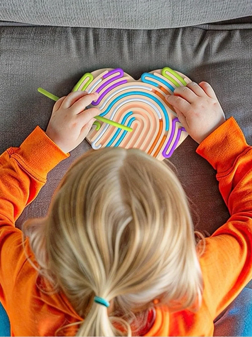 Sensory Activity Board, Kid's Sensory Integration Trainer, Calming anxiety ASD